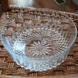 Vintage Anchoroc USA Serving Bowl with Starburst Design